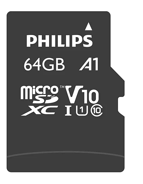PHILIPS MicroSD 64GB FM64MP45B/00 Class10 Hafıza Kartı