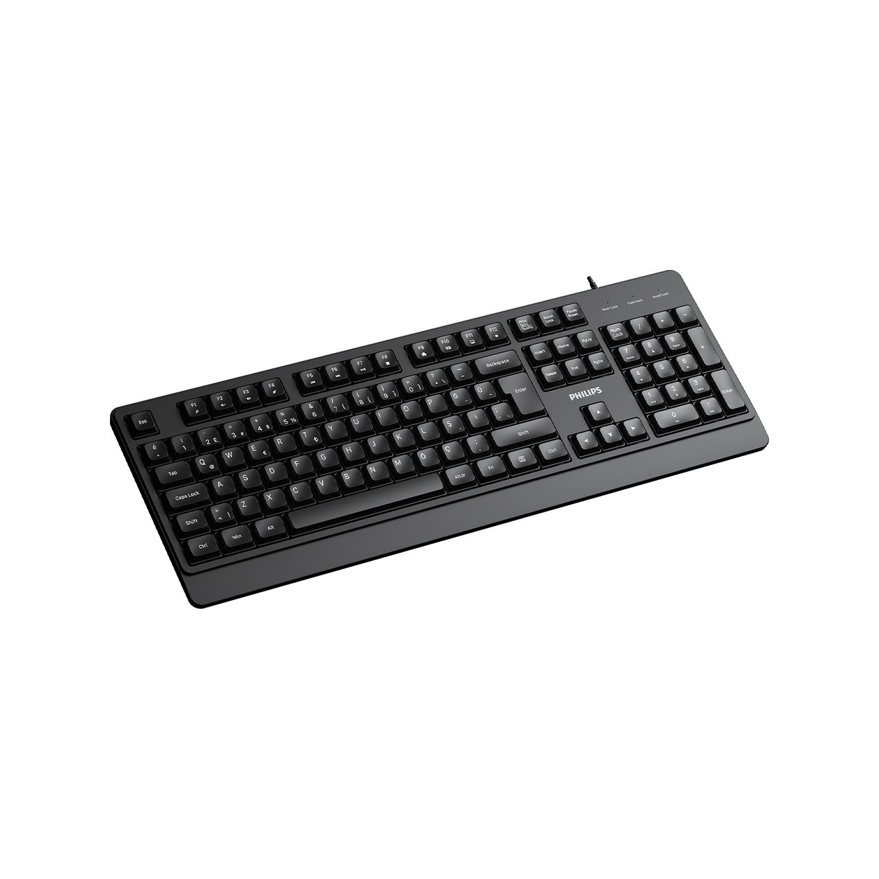 PHILIPS SPK6247B STANDART SİYAH USB KABLOLU KLAVYE