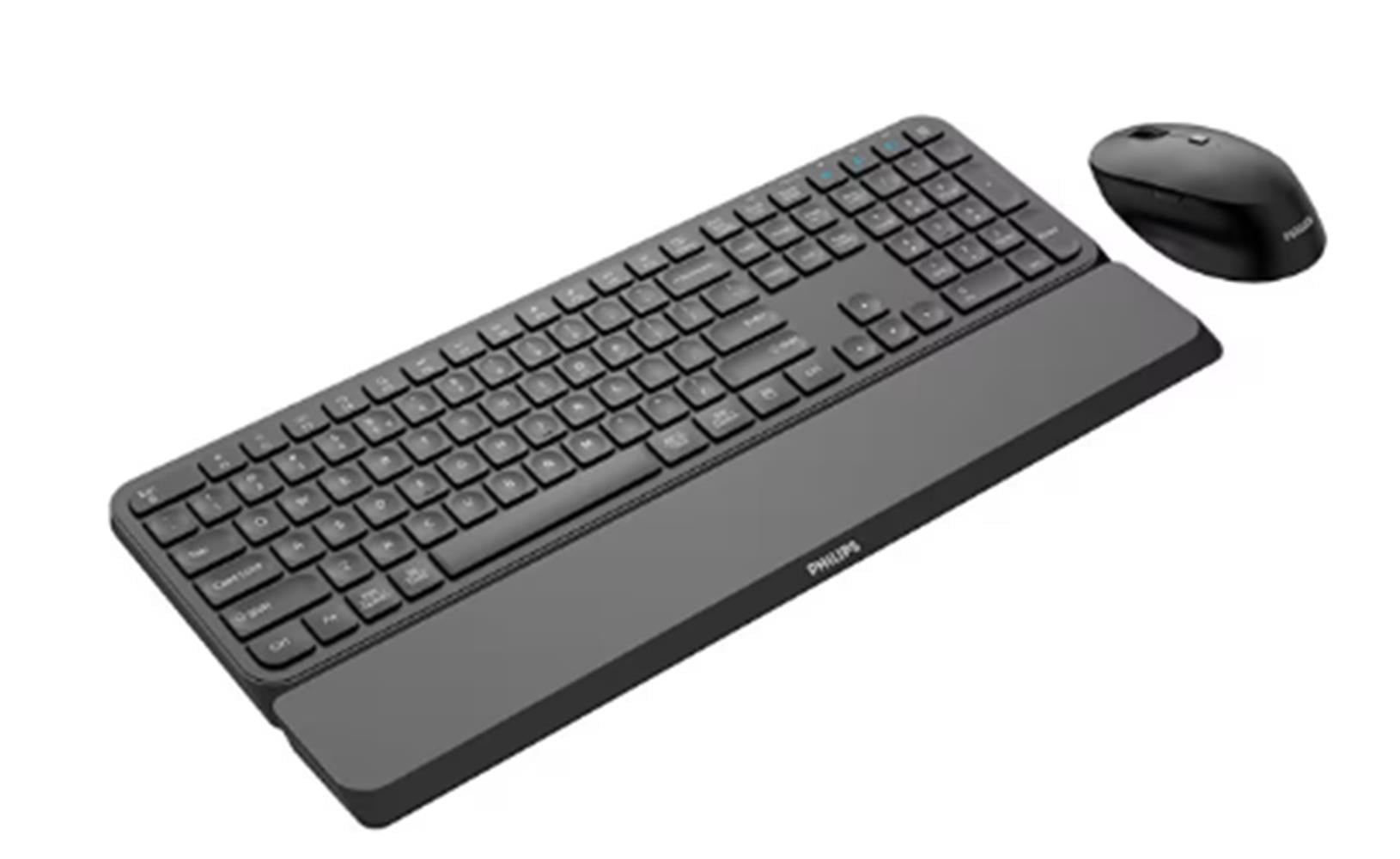 Philips SPK6248B Kablolu Türkçe Q Klavye&Mouse Set Siyah