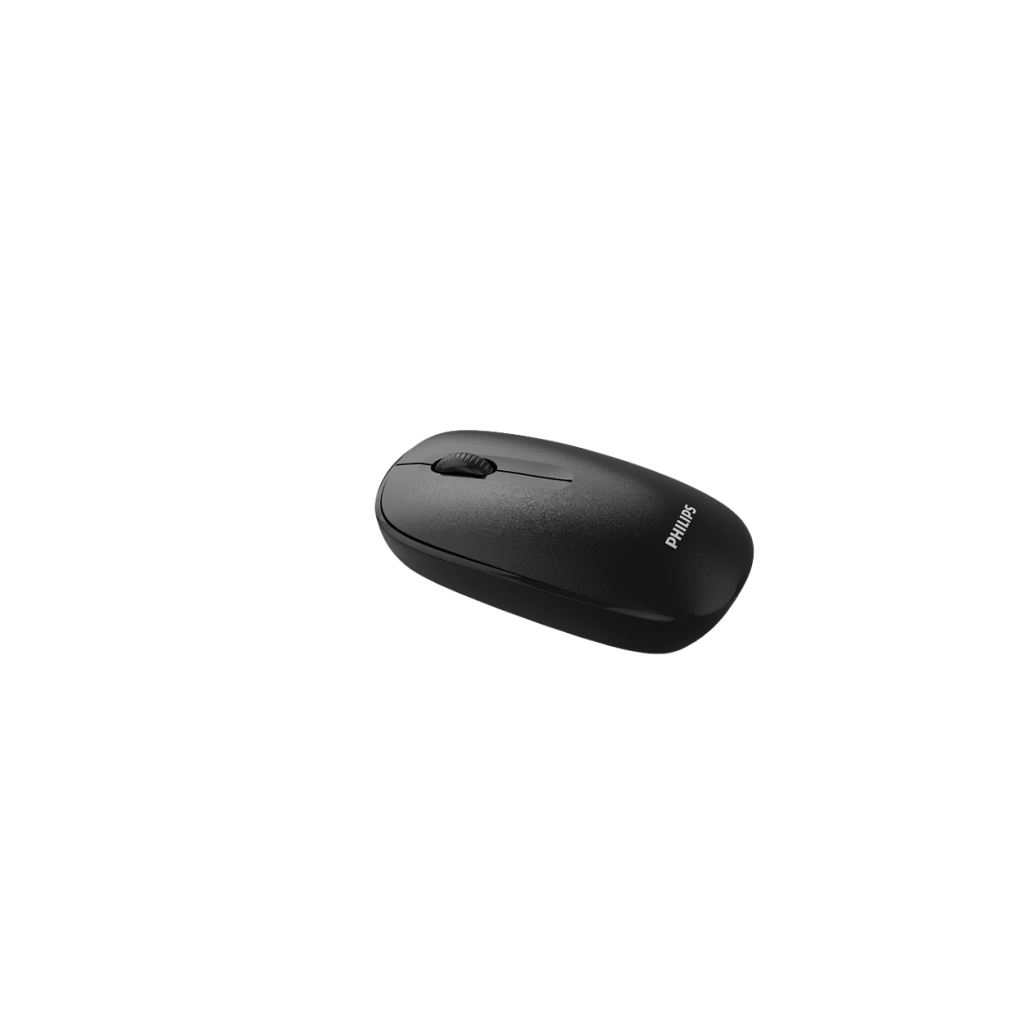 PHILIPS SPK7318B, Siyah, USB Nano 2,4Gh Kablosuz, 1600dpi, Optic, Sessiz Click, 3 Tuşlu, Mouse