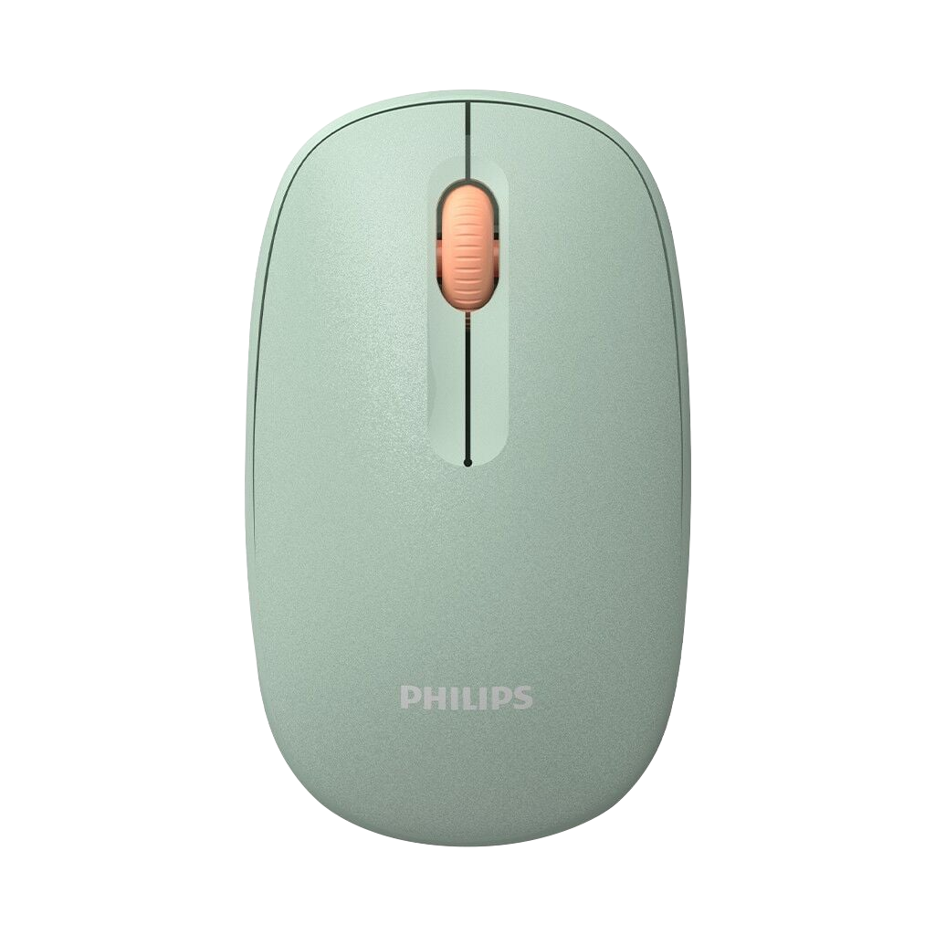 PHILIPS SPK7318E, Yeşil, USB Nano 2,4Gh Kablosuz, 1600dpi, Optic, Sessiz Click, 3 Tuşlu, Mouse