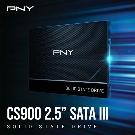 PNY 500GB CS900 SSD7CS900-500-RB 535-500MB/s SD SATA-3 DİSK