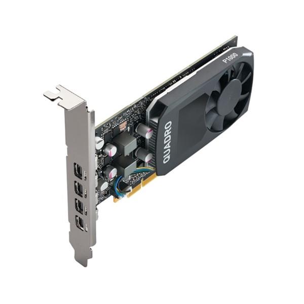 PNY P1000 4GB QUADRO VCQP1000DVIV2-PB GDDR5 128bit DVI 4X mDP PCIe 16X v3.0