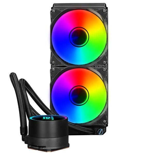 POWERBOOST 240mm DEEP PB-LCS-PI240 ARGB Sıvı Soğutmalı AM5-1851p İşlemci Fanı