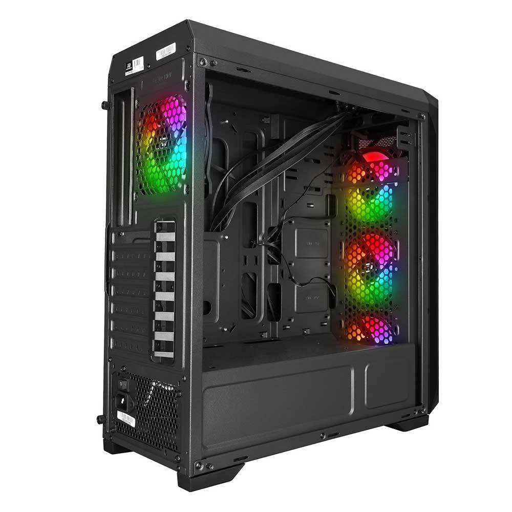POWERBOOST 600W 80+ VK-P15B 4-ARGB Fanlı Gaming Mid-Tower PC Kasası