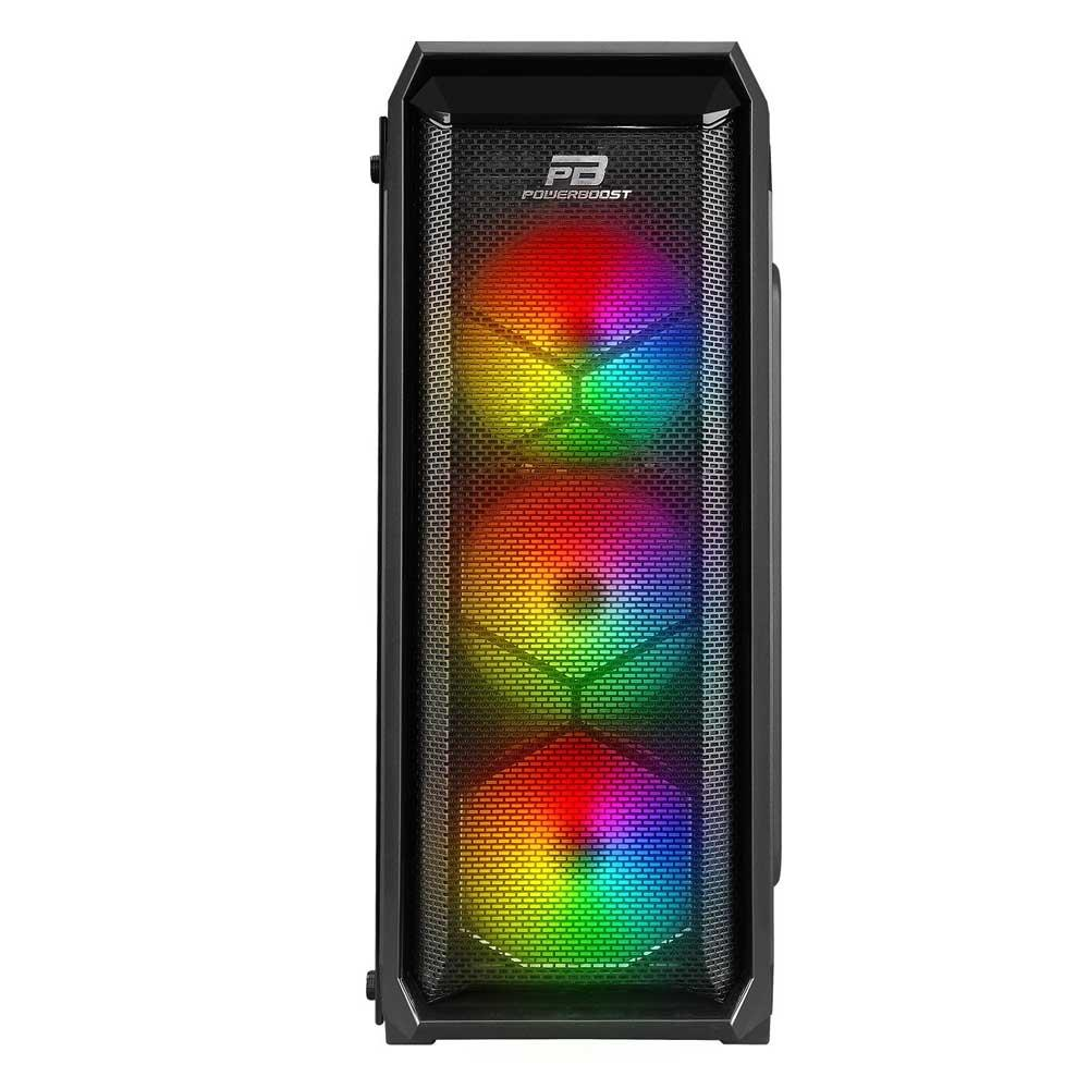 POWERBOOST 600W 80+ VK-P15B 4-ARGB Fanlı Gaming Mid-Tower PC Kasası