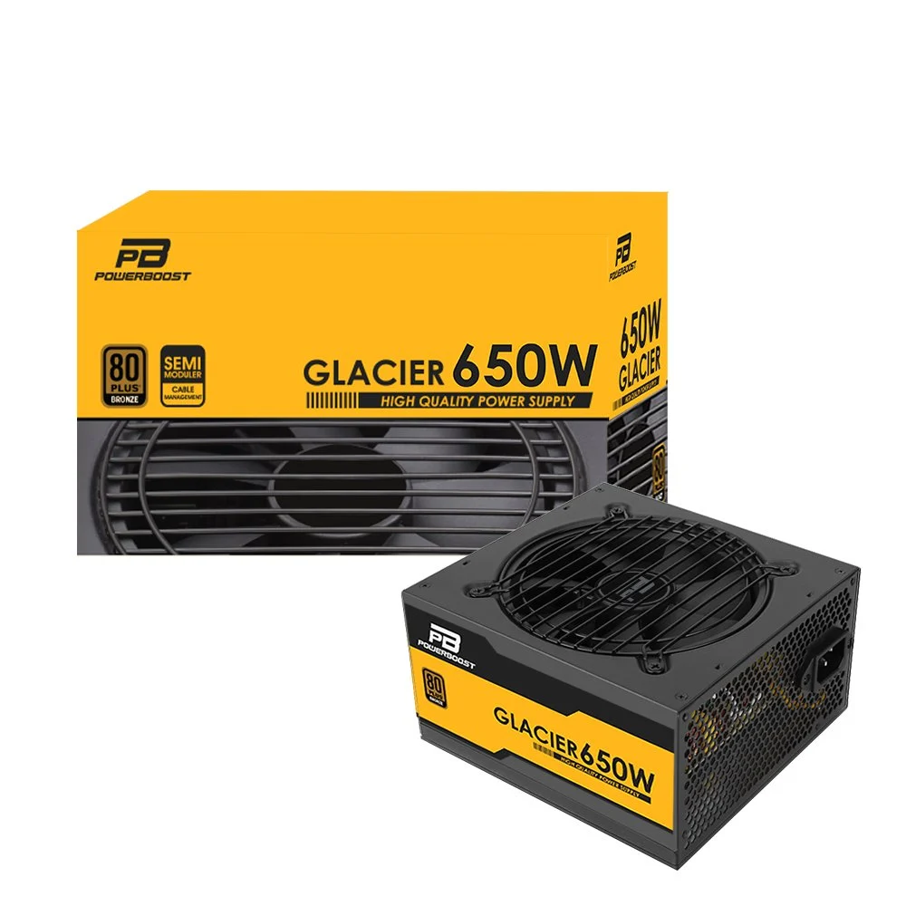 POWERBOOST 650W 80+ BRONZEGLACIER  BST-ATX650B Yarı Modüler Power Supply