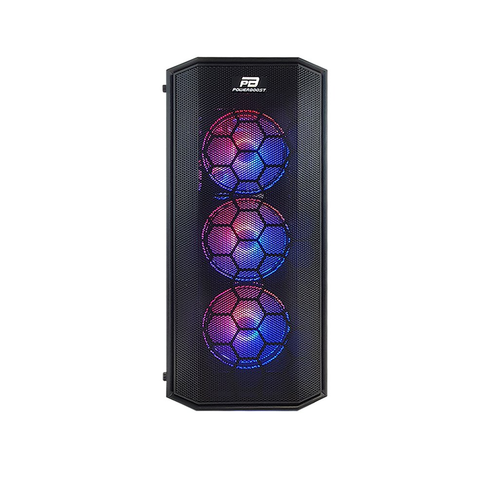 POWERBOOST 650W 80+ X58RGB 6-RGB Fanlı Gaming Mid-Tower PC Kasası