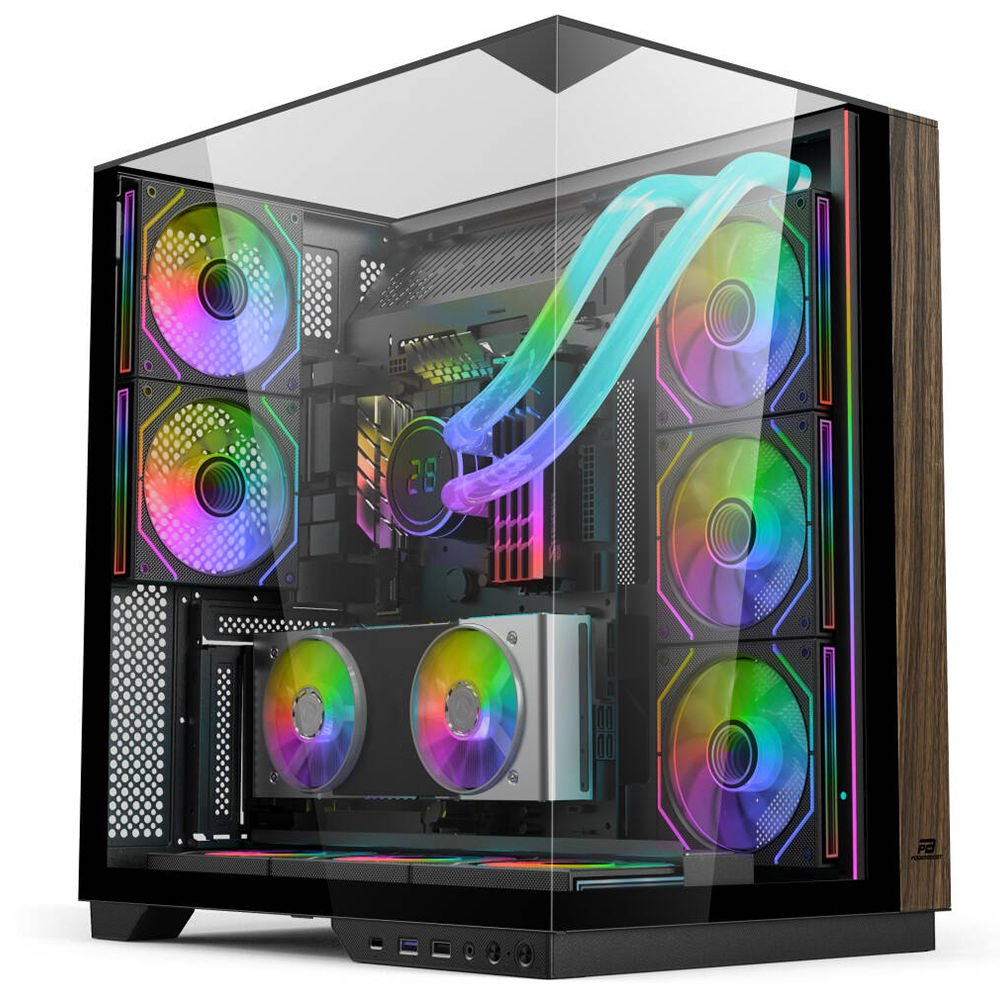 POWERBOOST ECLIPSE JBST-PBA100B 8-ARGB Fanlı Gaming Mid-Tower PC Kasası