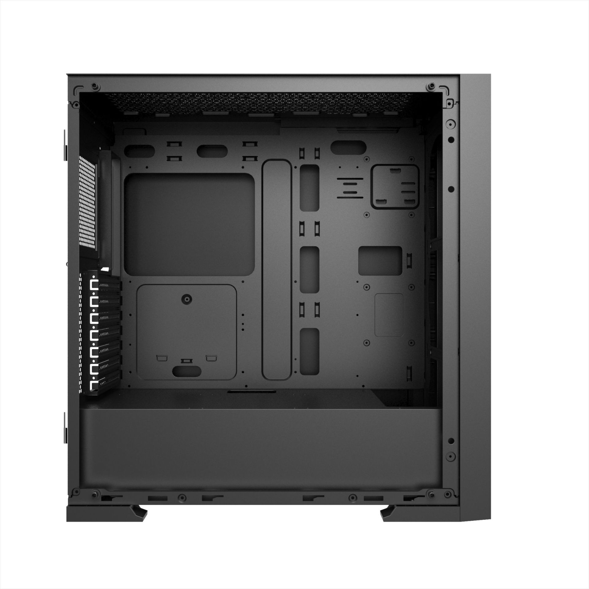 POWERBOOST PB-P1600B 4-ARGB Fanlı Gaming Mid-Tower PC Kasası