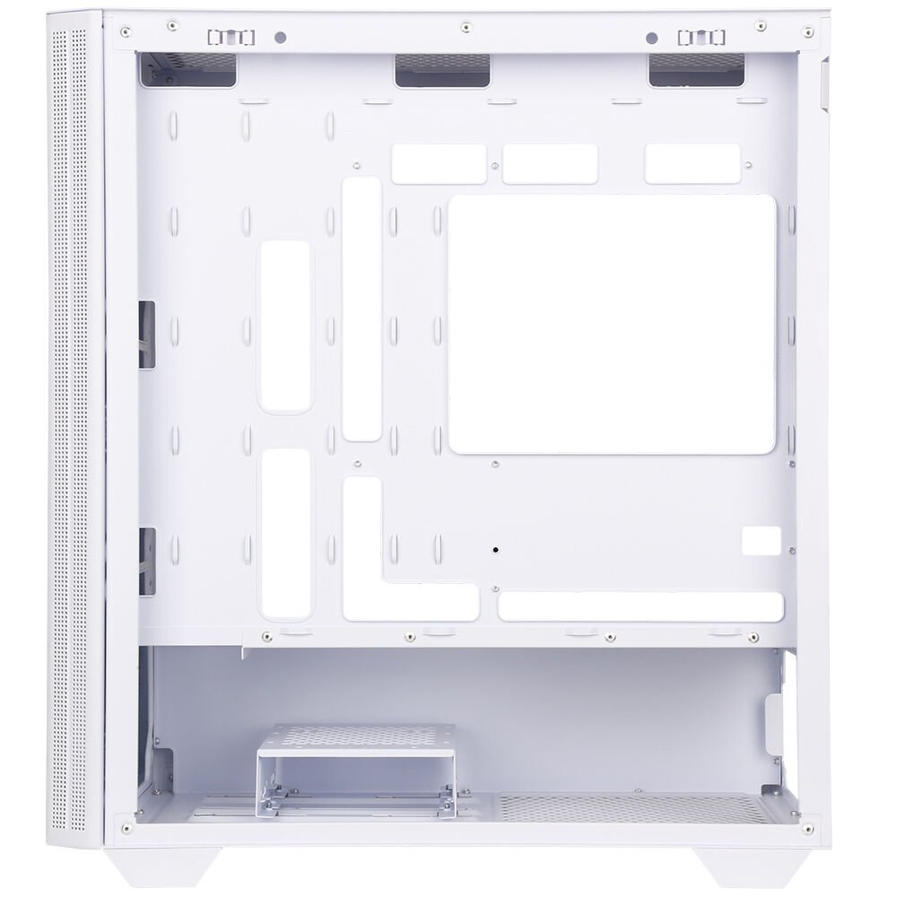 POWERBOOST PB-P2252BW 4-ARGB Fanlı Gaming Mid-Tower PC Kasası Beyaz