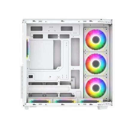 PowerBoost PBA4375W-750W 80+ Bronze 7*12cm ARGB Fanlı USB 3.0 Seaview Gaming Beyaz Kasa