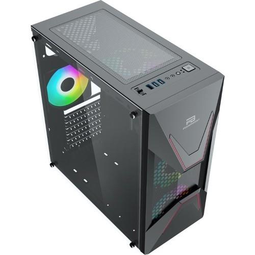 POWERBOOST VK-G3621C 3-RGB FANLI GAMING MID-TOWER PC KASASI