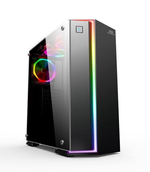 POWERBOOST VK-G3906S 3-Rainbow Fanlı Gaming Mid-Tower PC Kasası