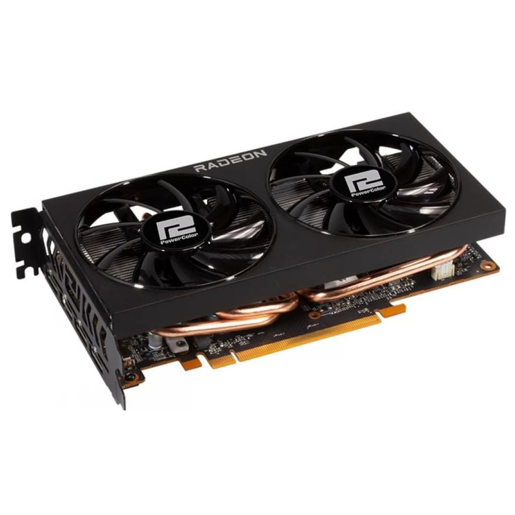 PowerColor AXRX-6600-8GBD6-3DH, Fighter, AMD Radeon RX 6600, 8Gb, GDDR6,128Bit, 1xHDMI, 3xDP, GAMING Ekran Kartı