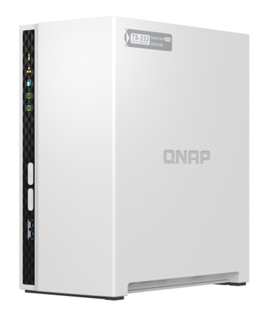 QNAP TS-233 2 YUVALI 2GB DEPOLAMA ÜNİTESİ