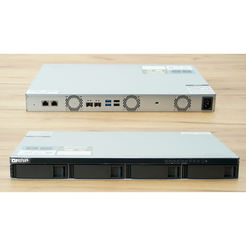 QNAP TurboNAS TS-435XeU 4Gb Ram 4xYuvalı RACK NAS