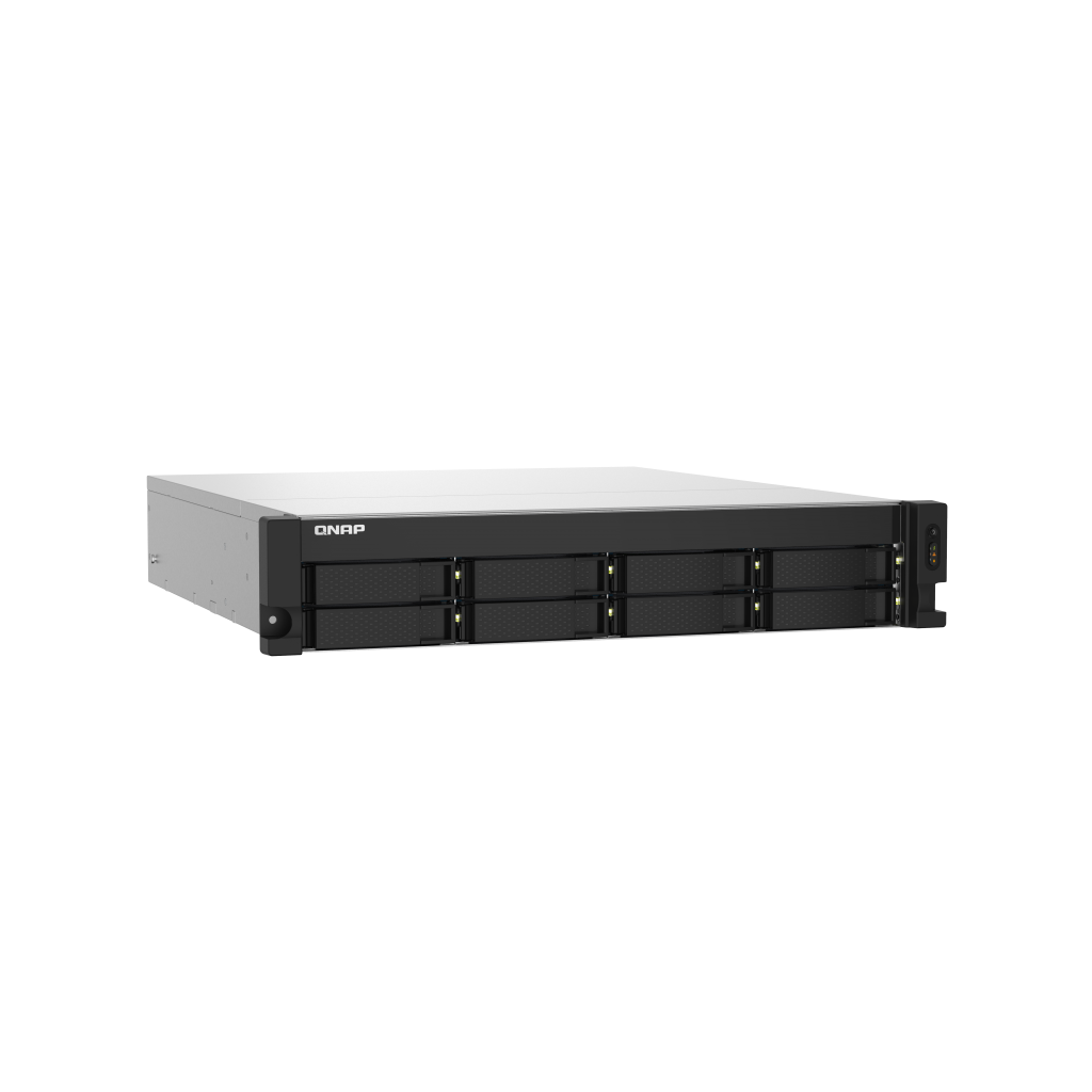 QNAP TurboNAS TS-832PXU-RP-4G, 4Gb Ram, 8xYuvalı, RACK NAS