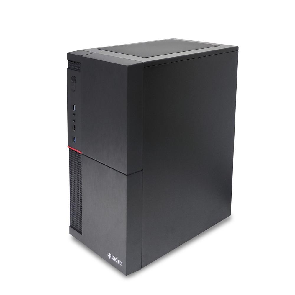 Quadro Solid DHA- 41825 Ci3 4130 3.4Ghz 8gb 256gb SSD ONB VGA Freedos Masaüstü Bilgisayar -DVD YOK-