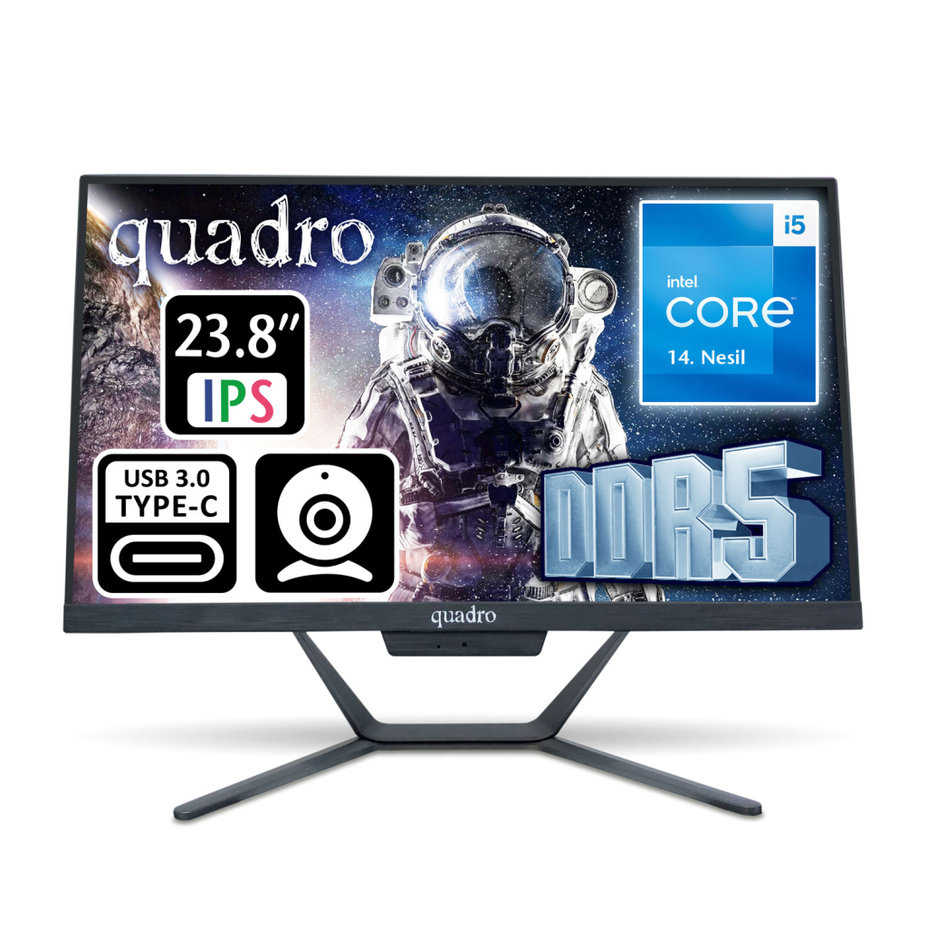 QUADRO STARK H424D5 145850, i5-14400, 23,8