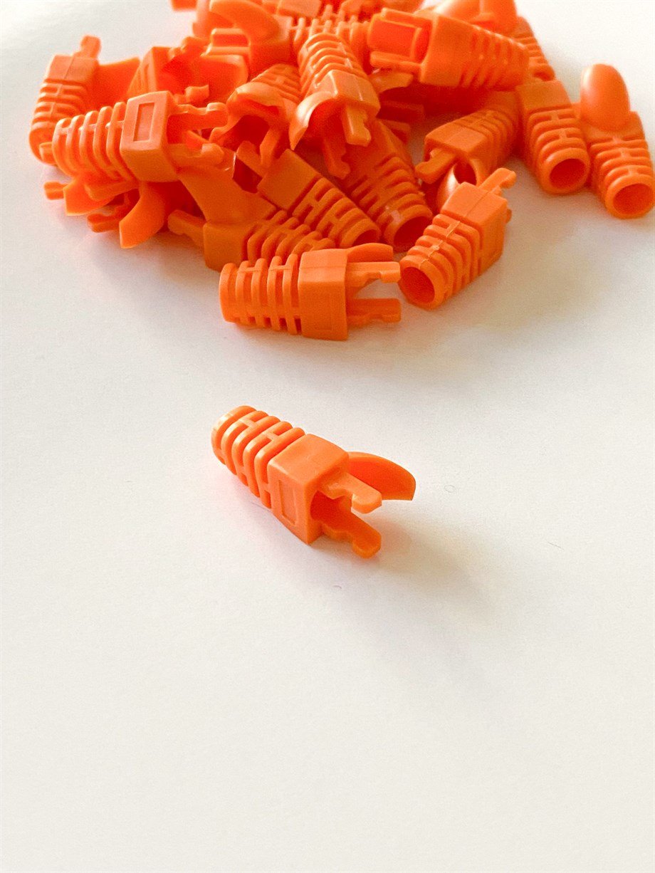 RJ45 BOTH PABUÇ KORUMA KILIFI YENİ NESİL TURUNCU RENK 50 ADET PAKETRJ45 BOTH PABUÇ KORUMA KILIFI YENİ NESİL TURUNCU RENK 50 ADET PAKETBaşodaAğ Kabloları ve AdaptörleriB04474