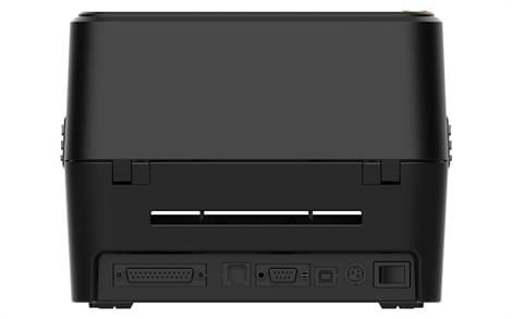 RONGTA 203dpi RP400A 104mm 152mm/sn USB + Seri + Ethernet Kesicili Termal Transfer Barkod Etiket Yazıcı