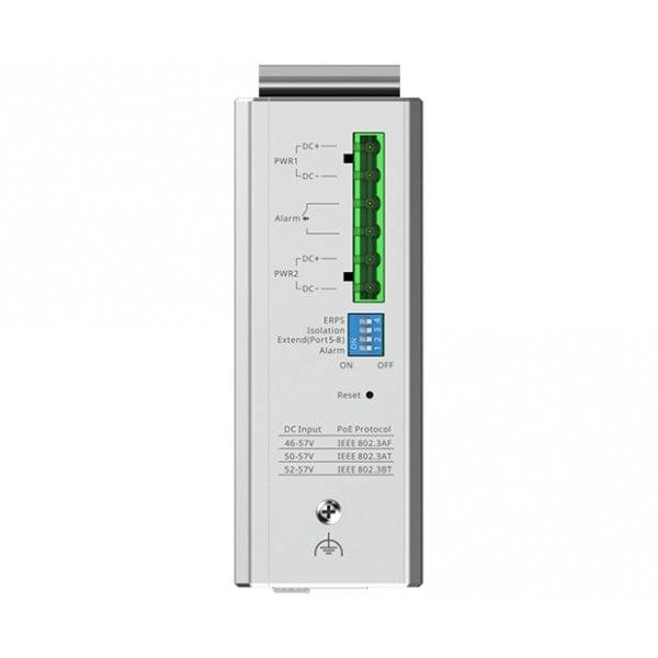 RUIJIE REYEE RG-NIS2100-8GT2SFP-HP 8 PORT 10/100/1000 8 PORT POE 2 X SFP 240 WATT RUJIE CLOUD YONETILEBILIR ENDÜSTRİYEL