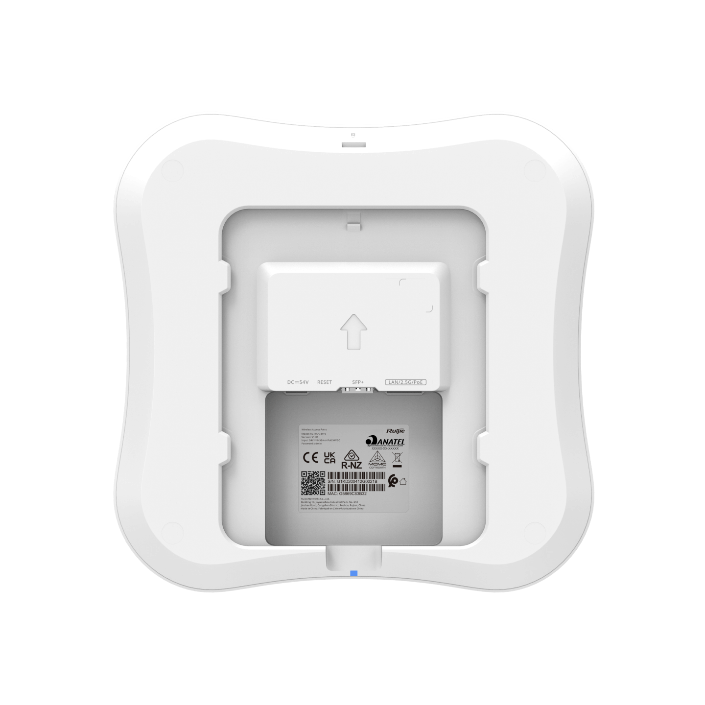 RUIJIE REYEE RG-RAP73PRO WIFI 7 Tri Band Kurumsal Access Point PoE (Adaptör Yok)