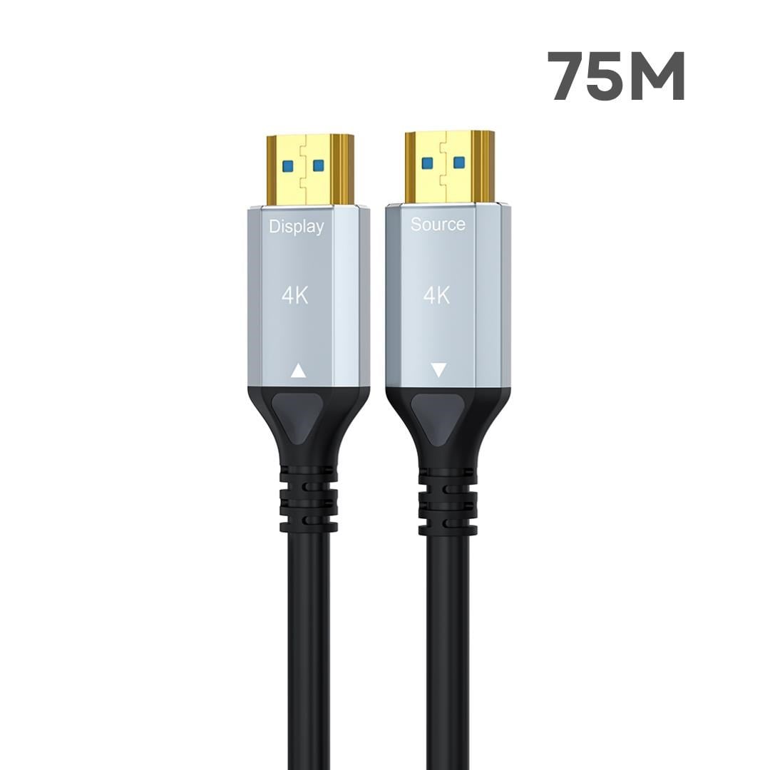 S-LİNE FK0575-4K-OPT 75MT 2.0V 4K FİBER OPTİK HDMI KABLO
