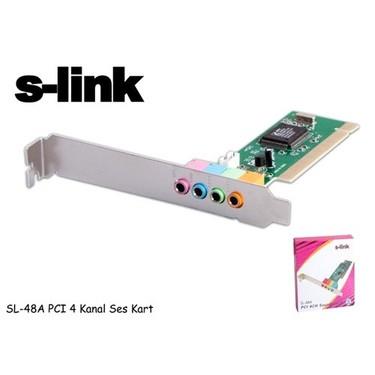 S-LINK PCI SL-48A 4KANAL SES KARTIS-LINKSes KartlarıB05387