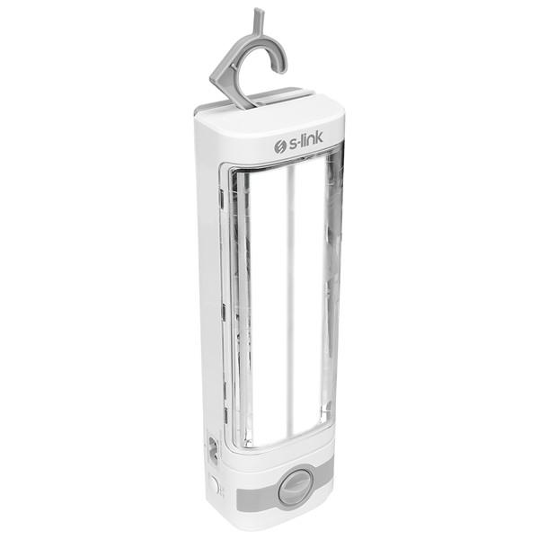 S-link SL-3657 Beyaz-Grey 4V 1500mAh 1+36 Ledli Işıldak