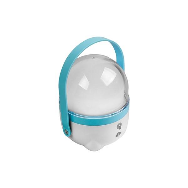 S-link SL-3658 Mavi Dokunmatik Açma Kapama Ledli 2400mAh 5V/1A 1+30 Ledli Işıldak