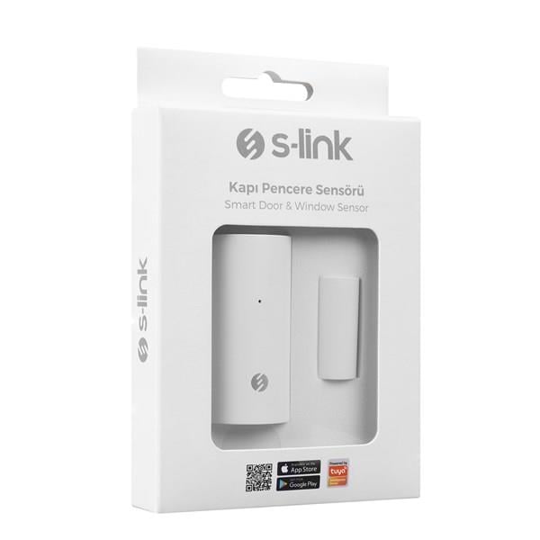 S-link SL-EG05 Akıllı Ev Güvenliği Kablosuz Kapı Pencere Manyetik Wifi Sensör TUYA