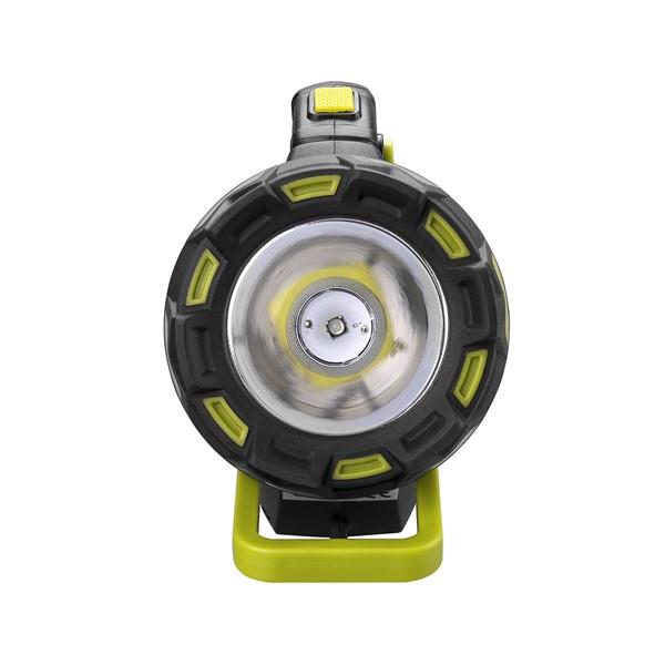 S-link SL-F894 5W LED+18 Beyaz+ 18 Kırmızı Ledli Işık Modlu Döner Kollu USBŞarjlı Elfeneri