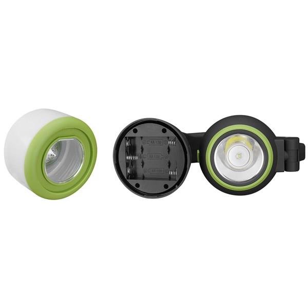 S-link SL-FL1882 3W+ 10 SMD Yeşil 3*AA Kalem Pilli 360 Döngülü Çok Işlevli Masa Lambası