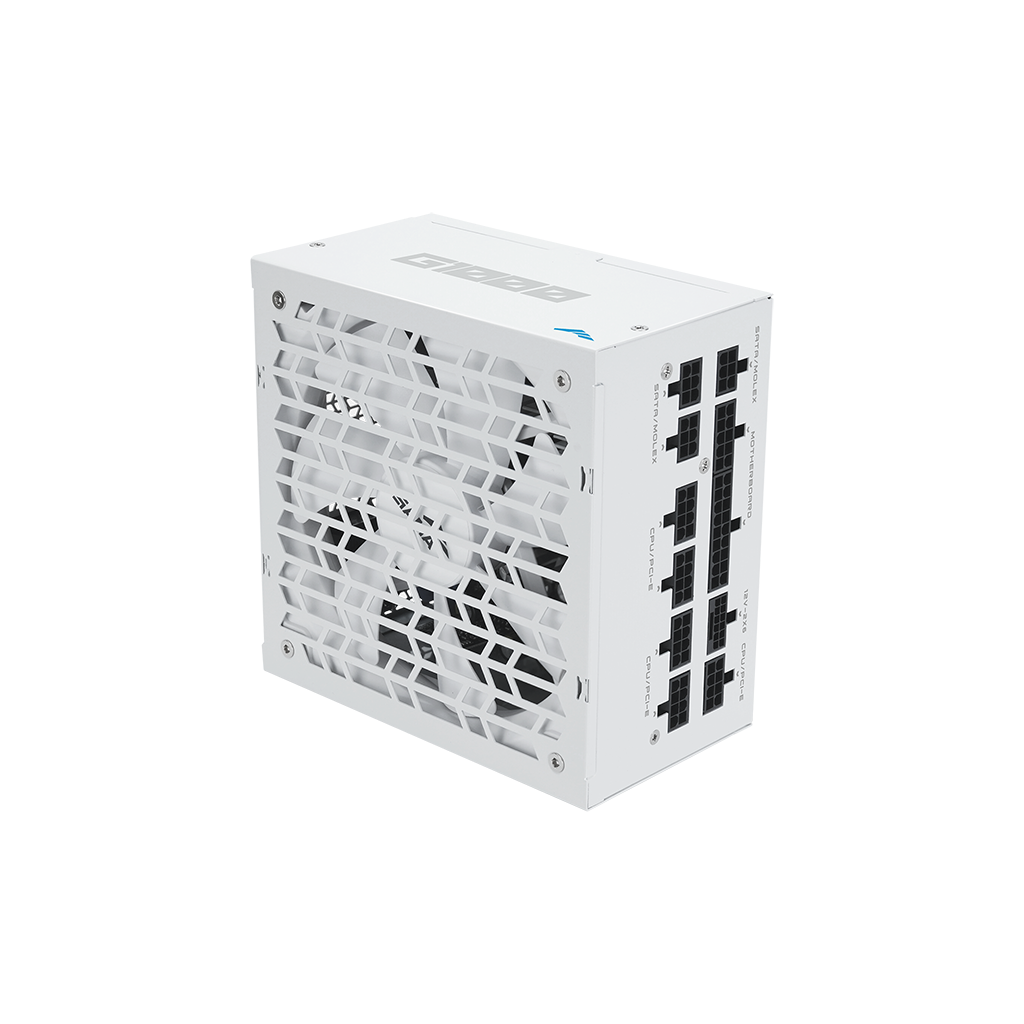 SAMA G1000, 1000W, White, 80+ Gold, Cybenetics Certified, Full Modüler, PCIE 5.1, ATX3.1, Beyaz, GAMING, ATX, Power Supply (PSU)