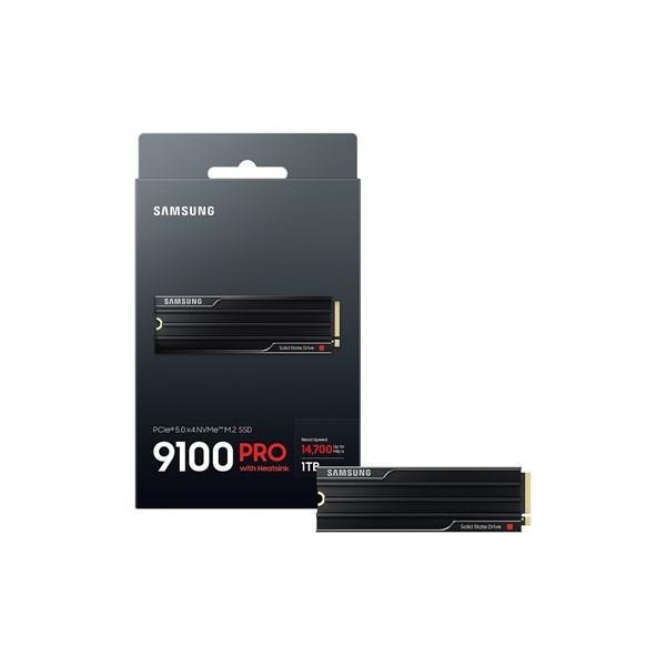 SAMSUNG 1TB 9100 PRO MZ-VAP1T0CW 14700-13300MB/s M2 NVME GEN5 SOĞUTUCULU