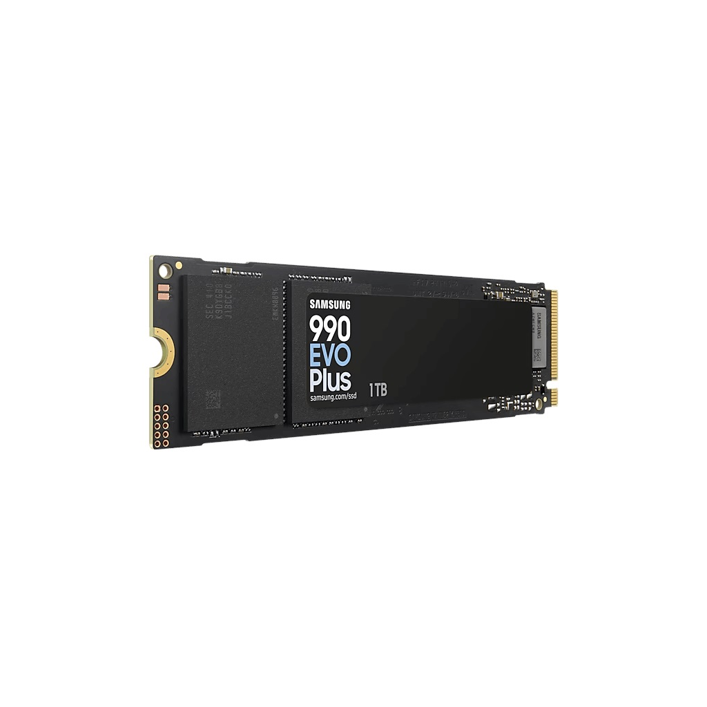SAMSUNG MZ-V9S1T0BW, 990 EVO PLUS, 1TB, 7150/6300, Gen4, NVMe PCIe M.2 2280, SSD (Türkiye Distribütörü Garantili)