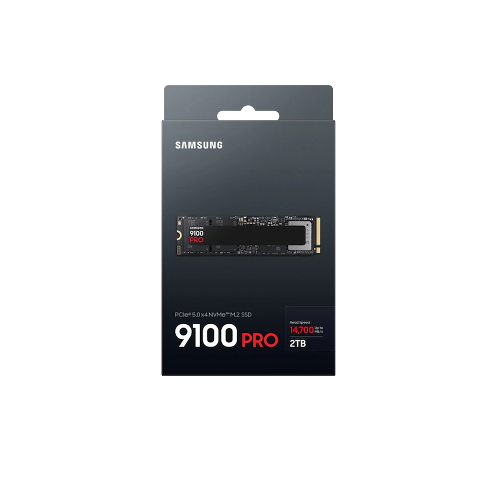 SAMSUNG MZ-VAP2T0BW, 9100 PRO, 2TB, 14700/13400, Gen5, NVMe PCIe M.2 2280, SSD (Türkiye Distribütörü Garantili)