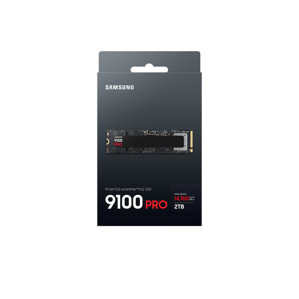 SAMSUNG MZ-VAP2T0BW, 9100 PRO, 2TB, 14700/13400, Gen5, NVMe PCIe M.2 2280, SSD (Türkiye Distribütörü Garantili)