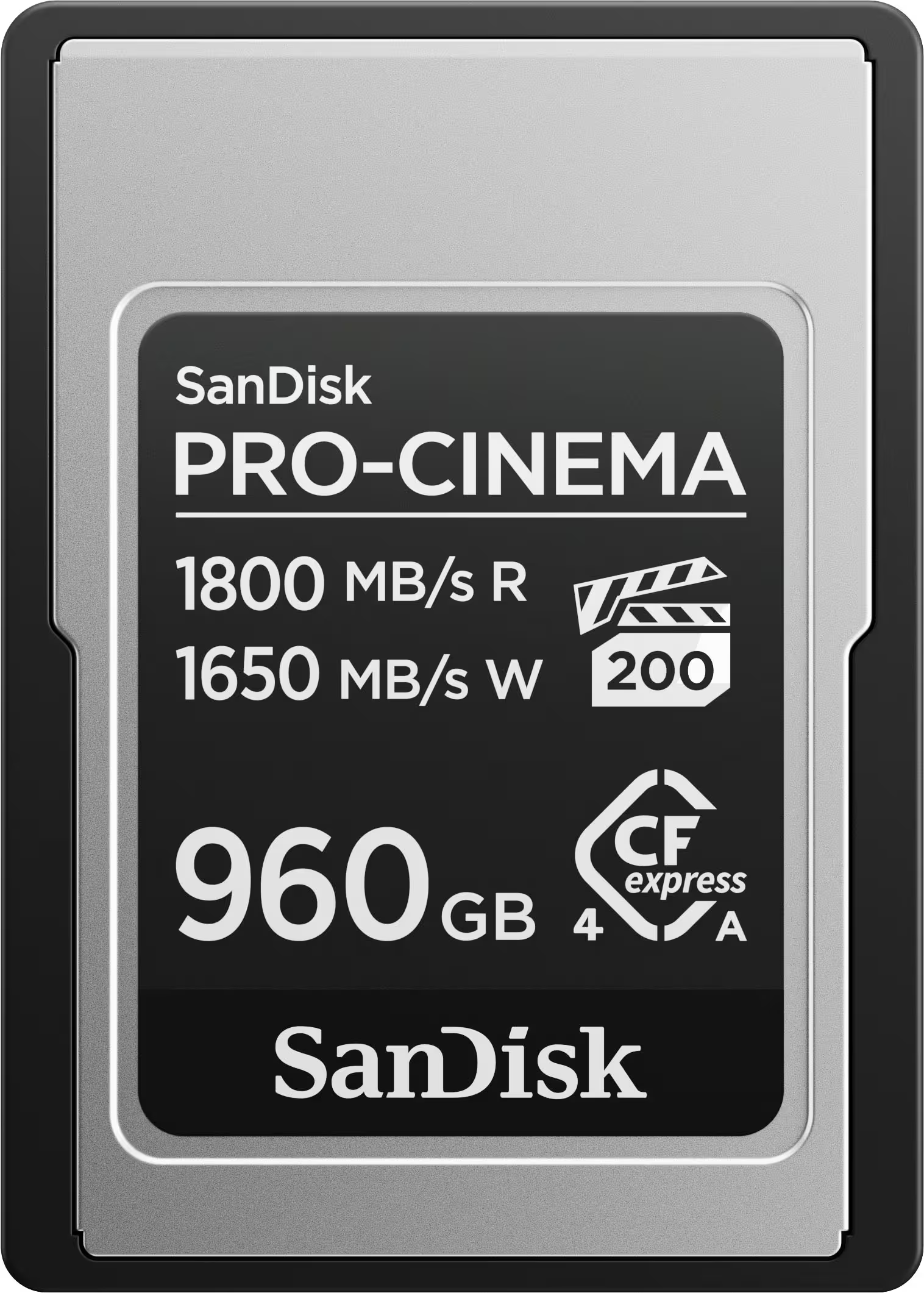 SANDISK 960GB PRO-CINEMA SDCFEA-960G-GN4NN CFexpress Type A PCIe Gen4 1800-1650MB/s Hafıza Kartı