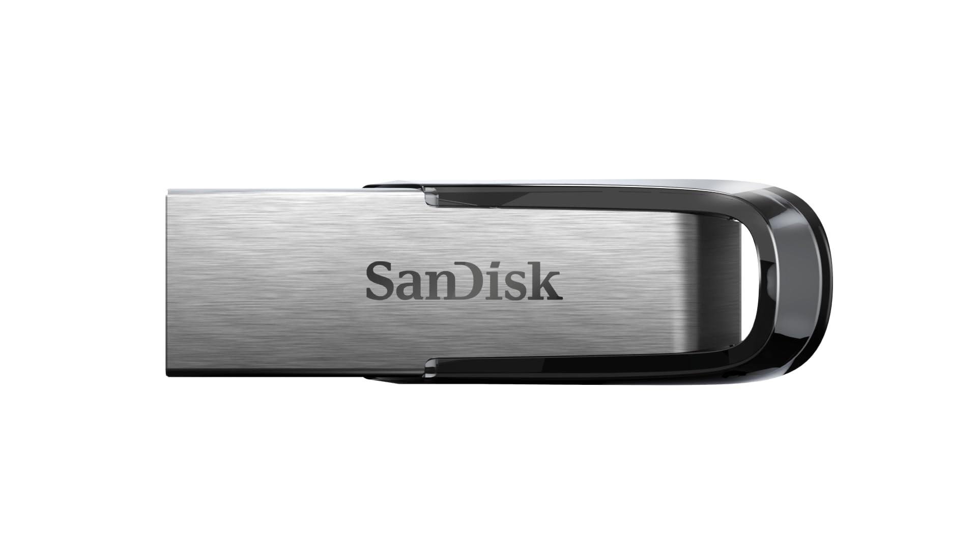 Sandisk SDCZ73-064G-G46 64GB Ultra Flair Metal 3.0 USB Flash Bellek BlackSANDISKUSB BellekB05820