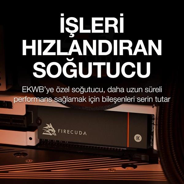 SEAGATE 2TB FIRECUDA 530 ZP2000GM3A023 7300-6900MB/s M2 NVME GEN4 DİSK SOĞUTUCULU