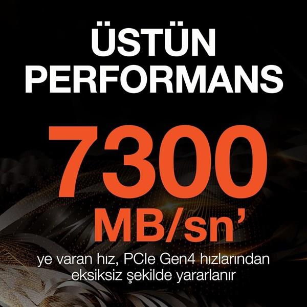 SEAGATE 2TB FIRECUDA 530 ZP2000GM3A023 7300-6900MB/s M2 NVME GEN4 DİSK SOĞUTUCULU