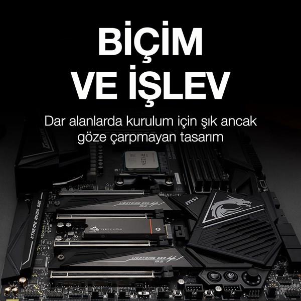 SEAGATE 2TB FIRECUDA 530 ZP2000GM3A023 7300-6900MB/s M2 NVME GEN4 DİSK SOĞUTUCULU