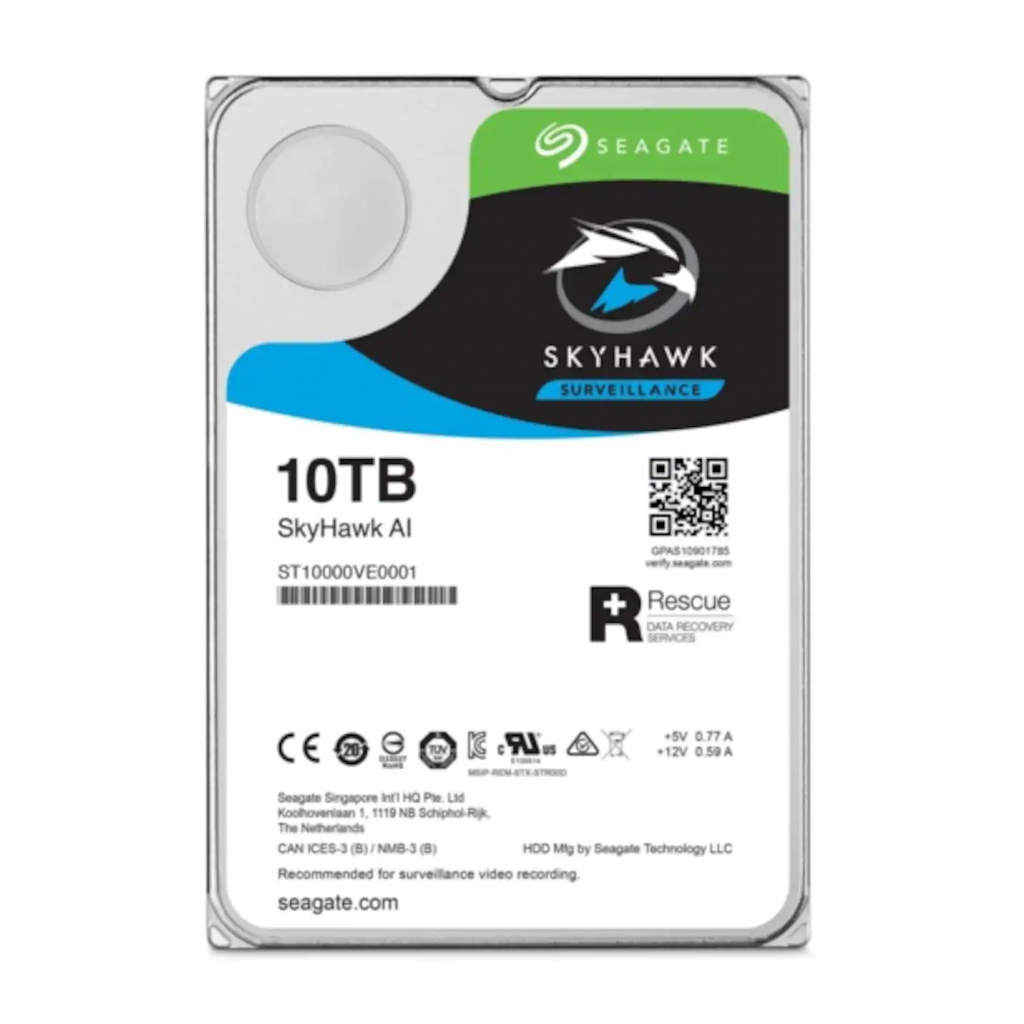 SEAGATE SKYHAWK AI, ST10000VE001, 3.5