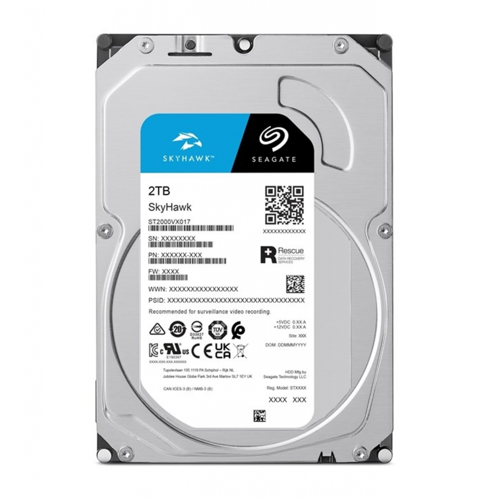 SEAGATE SKYHAWK, ST2000VX017, 3.5