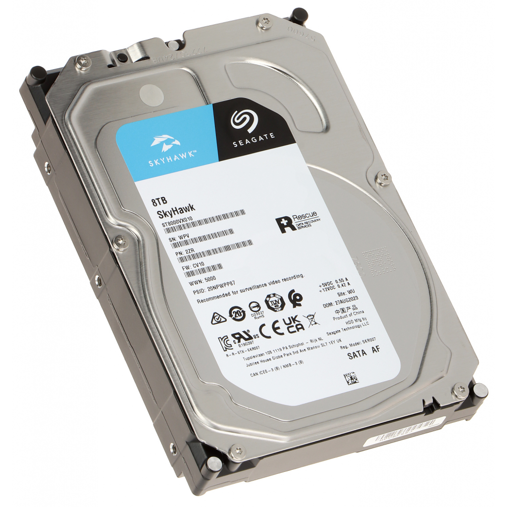 SEAGATE SKYHAWK, ST8000VX010, 3.5