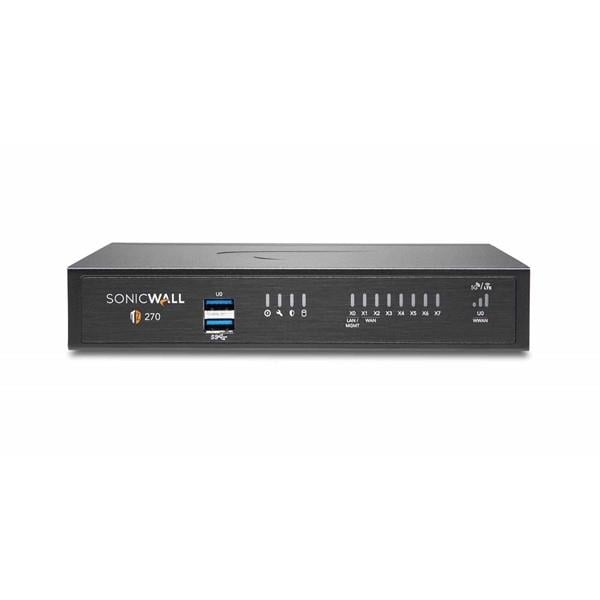 SONICWALL TZ270 02-SSC-6846 Sec Upgrade Plus - Ess Ed 2yıl Lisans 8x1GbE, 2 USB 3.0, 1 Console Firewall 