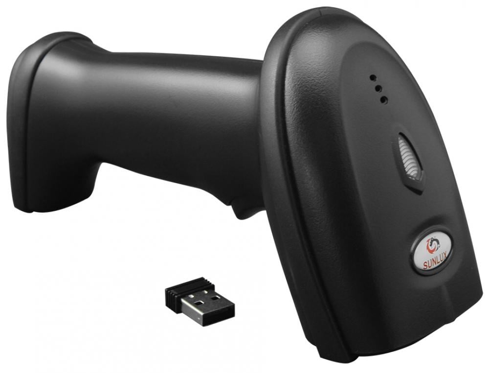 SUNLUX 2D Imager XL-9221B Wlan (Kablosuz) El Tipi Karekod Okuyucu 100metre mesafeye kadar